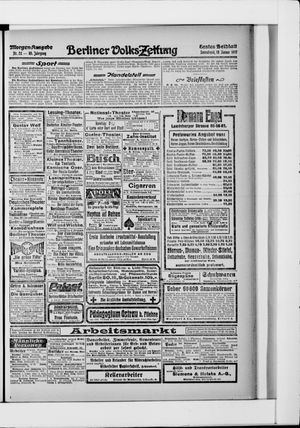 Berliner Volkszeitung vom 13.01.1917