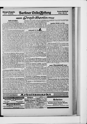 Berliner Volkszeitung vom 02.03.1917