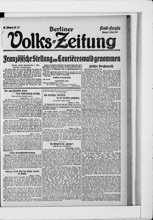Berliner Volkszeitung vom 05.03.1917