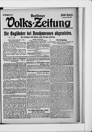 Berliner Volkszeitung vom 06.03.1917