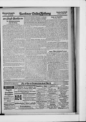 Berliner Volkszeitung vom 16.03.1917