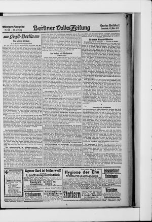 Berliner Volkszeitung vom 17.03.1917
