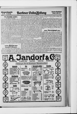 Berliner Volkszeitung vom 23.03.1917