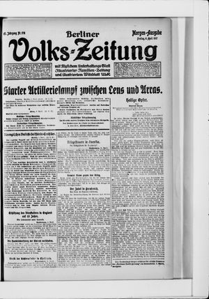 Berliner Volkszeitung vom 06.04.1917