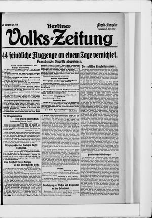 Berliner Volkszeitung vom 07.04.1917