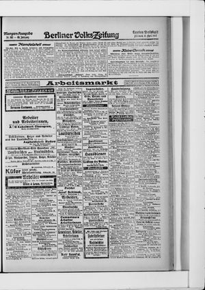 Berliner Volkszeitung vom 11.04.1917