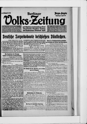Berliner Volkszeitung vom 26.04.1917