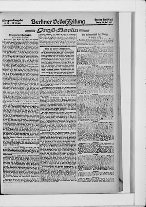 Berliner Volkszeitung vom 29.04.1917