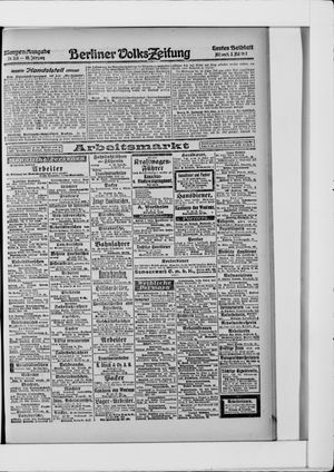 Berliner Volkszeitung vom 02.05.1917