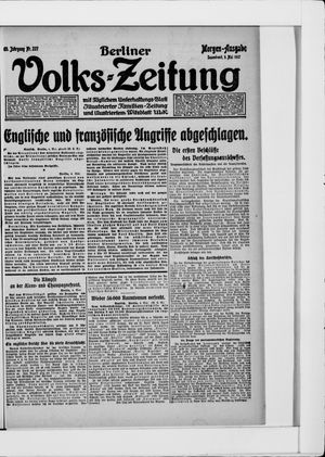 Berliner Volkszeitung vom 05.05.1917