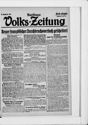 Berliner Volkszeitung vom 05.05.1917
