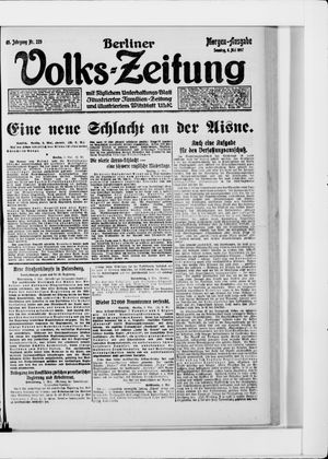 Berliner Volkszeitung vom 06.05.1917