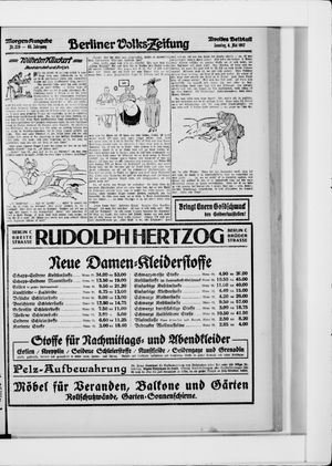 Berliner Volkszeitung on May 6, 1917