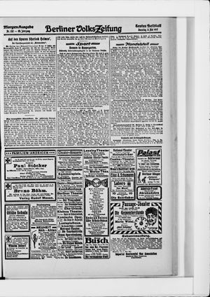 Berliner Volkszeitung vom 08.05.1917