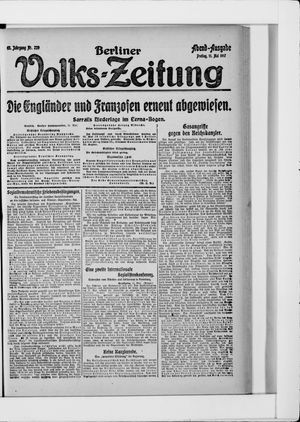 Berliner Volkszeitung vom 11.05.1917