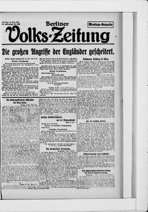 Berliner Volkszeitung vom 14.05.1917