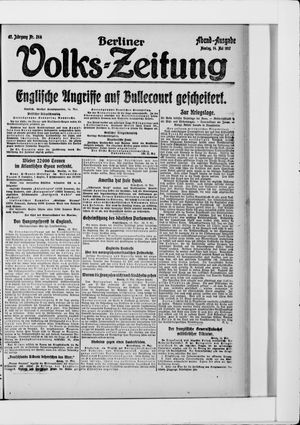 Berliner Volkszeitung vom 14.05.1917