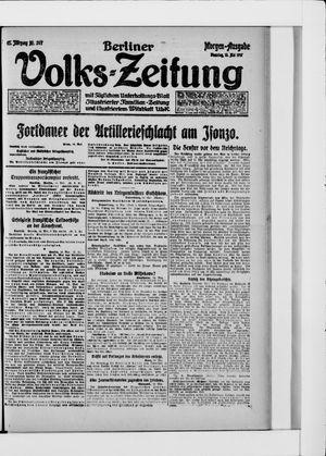 Berliner Volkszeitung vom 15.05.1917
