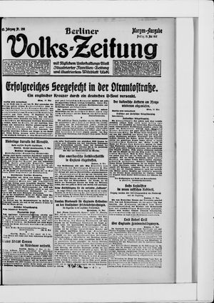 Berliner Volkszeitung vom 18.05.1917