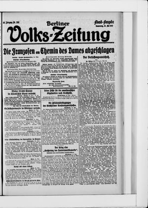 Berliner Volkszeitung vom 24.05.1917