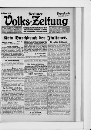 Berliner Volkszeitung vom 26.05.1917