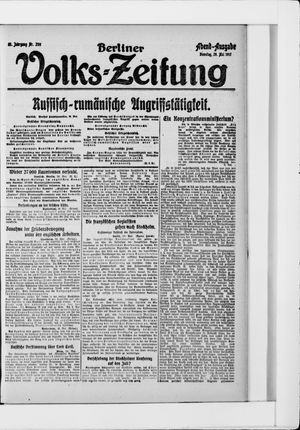 Berliner Volkszeitung vom 29.05.1917