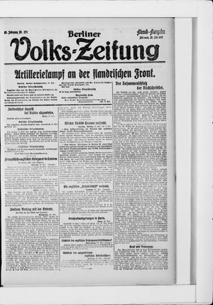 Berliner Volkszeitung vom 30.05.1917