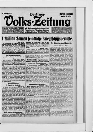 Berliner Volkszeitung vom 31.05.1917
