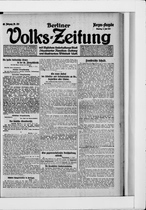 Berliner Volkszeitung vom 05.06.1917