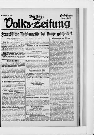 Berliner Volkszeitung vom 05.06.1917