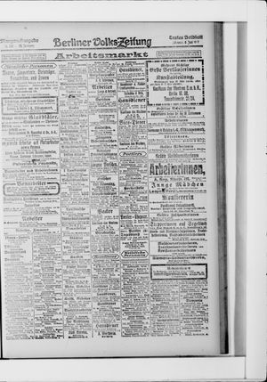 Berliner Volkszeitung vom 06.06.1917