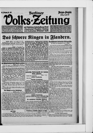 Berliner Volkszeitung vom 08.06.1917