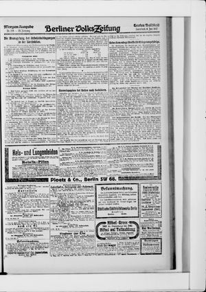Berliner Volkszeitung vom 09.06.1917
