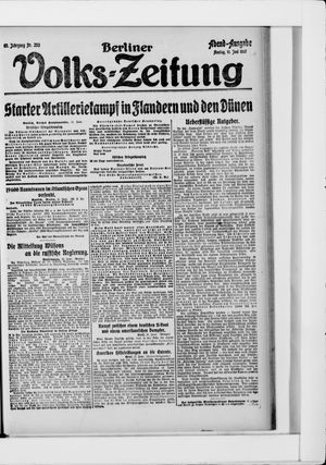 Berliner Volkszeitung on Jun 11, 1917