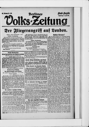 Berliner Volkszeitung vom 14.06.1917