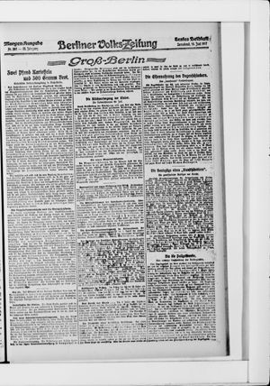 Berliner Volkszeitung vom 16.06.1917