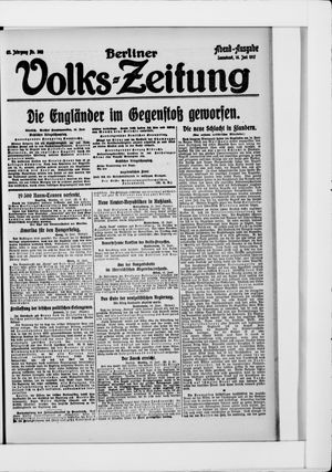 Berliner Volkszeitung vom 16.06.1917