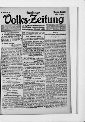 Berliner Volkszeitung vom 17.06.1917