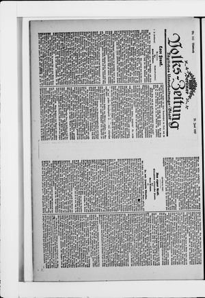 Berliner Volkszeitung vom 20.06.1917