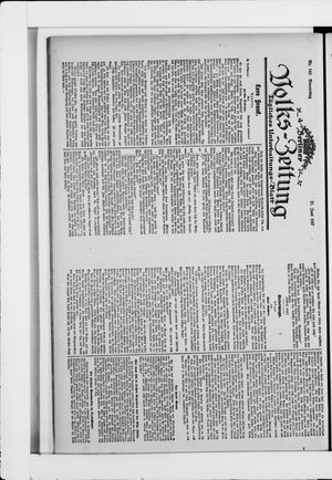 Berliner Volkszeitung vom 21.06.1917