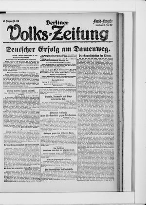 Berliner Volkszeitung vom 23.06.1917