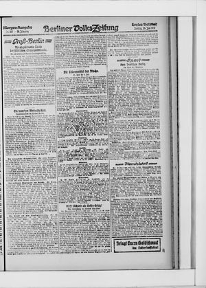 Berliner Volkszeitung vom 24.06.1917
