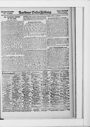 Berliner Volkszeitung vom 26.06.1917