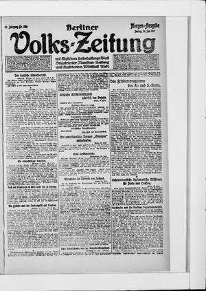 Berliner Volkszeitung on Jun 29, 1917