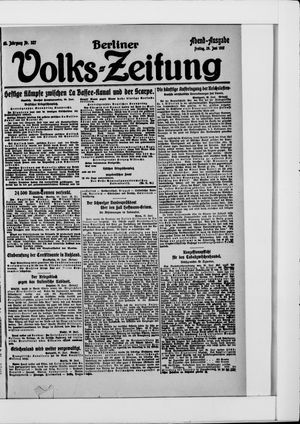 Berliner Volkszeitung on Jun 29, 1917