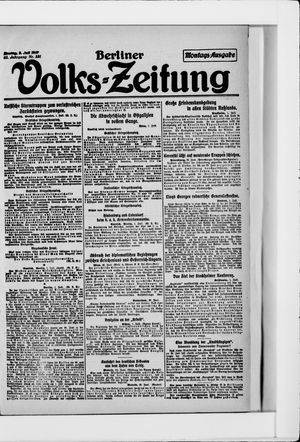 Berliner Volkszeitung vom 02.07.1917