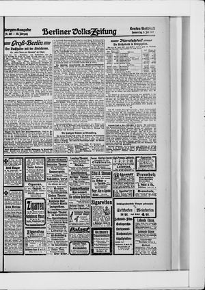 Berliner Volkszeitung vom 05.07.1917
