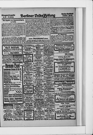 Berliner Volkszeitung vom 07.07.1917