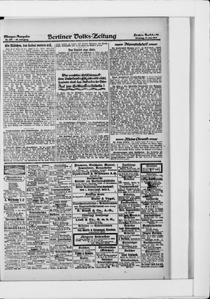 Berliner Volkszeitung vom 17.07.1917
