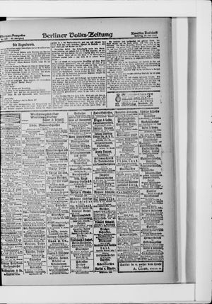 Berliner Volkszeitung vom 22.07.1917